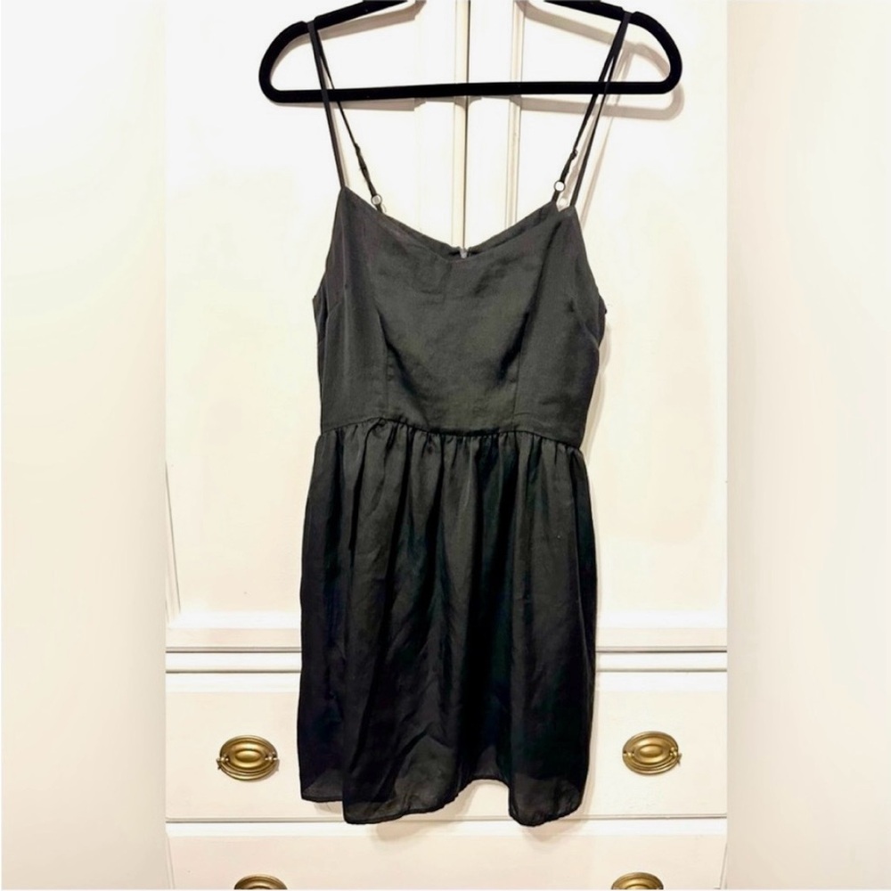 LOVE…ADY Pleated Little Black Dress